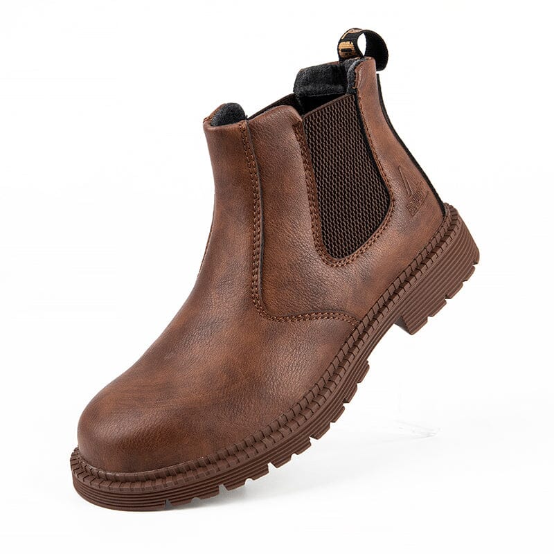 Bota de Couro Masculina Soldador