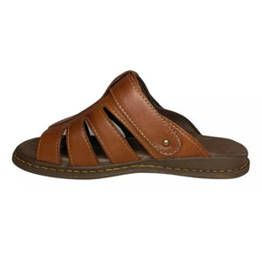 Sandália Masculina Ortopédica de Couro | Allegante Comfort II