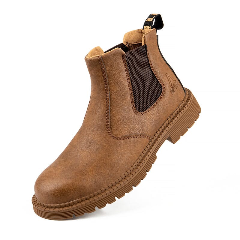 Bota de Couro Masculina Soldador