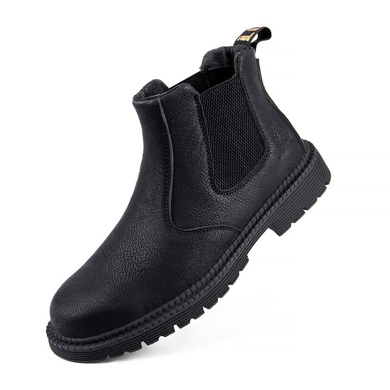 Bota de Couro Masculina Soldador